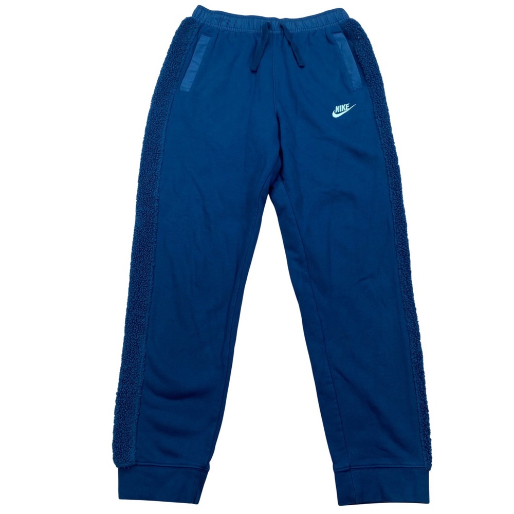 Nike Boys XL Club Fleece Winterized Joggers Sherpa Side Sweatpants DV3062-460